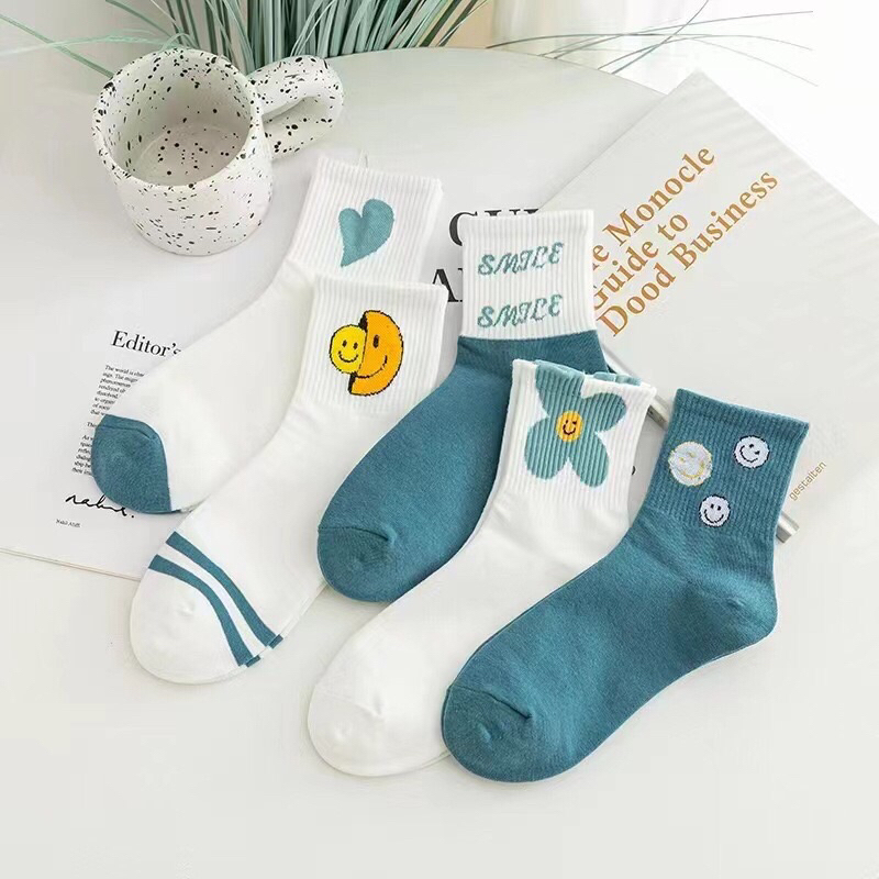 Set 5 đôi cao cổ dễ thương