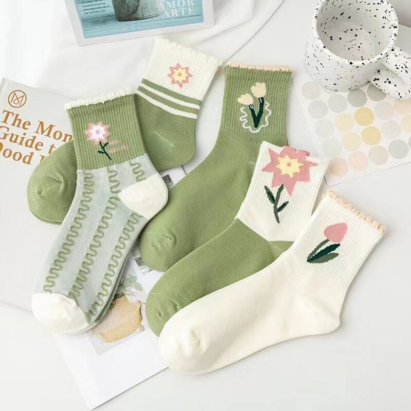 Set 5 đôi cao cổ dễ thương