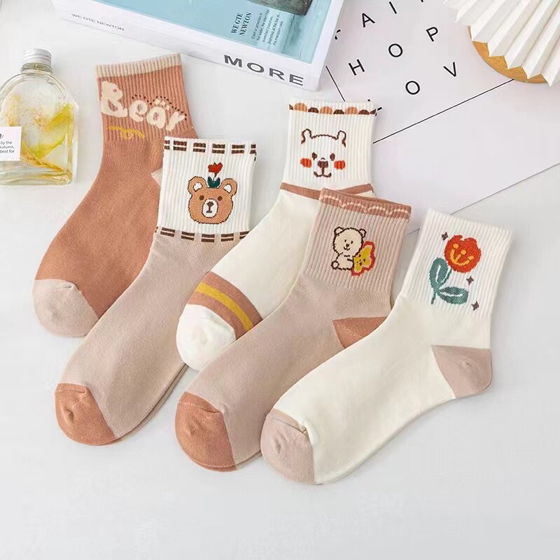 Set 5 đôi cao cổ dễ thương