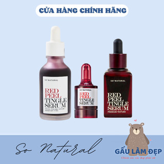 Tinh Chất Peel Dưỡng Da Giảm Thâm Sạm So'Natural Red Peel Tingle Serum Hàn Quốc