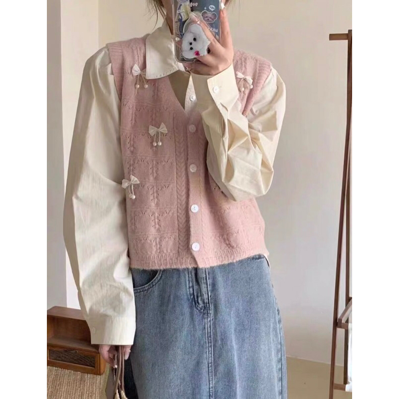 Maihuong⚡️ÁO LEN GHILE GĂN NƠ CHO NỮ