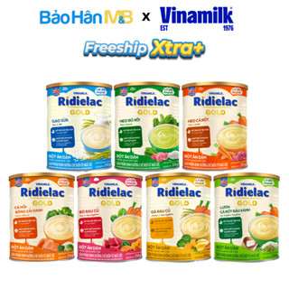  Bột Ăn Dặm Ridielac Gold Vinamilk Đủ Vị Lon 350g   date mới nhất   