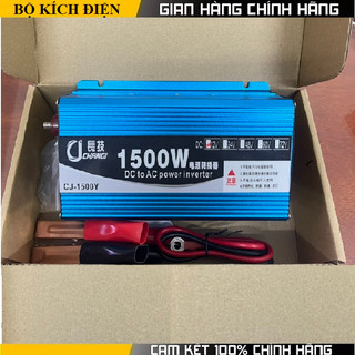 Bộ kích điện inverter 12v lên 220v 1500w sin chuẩn