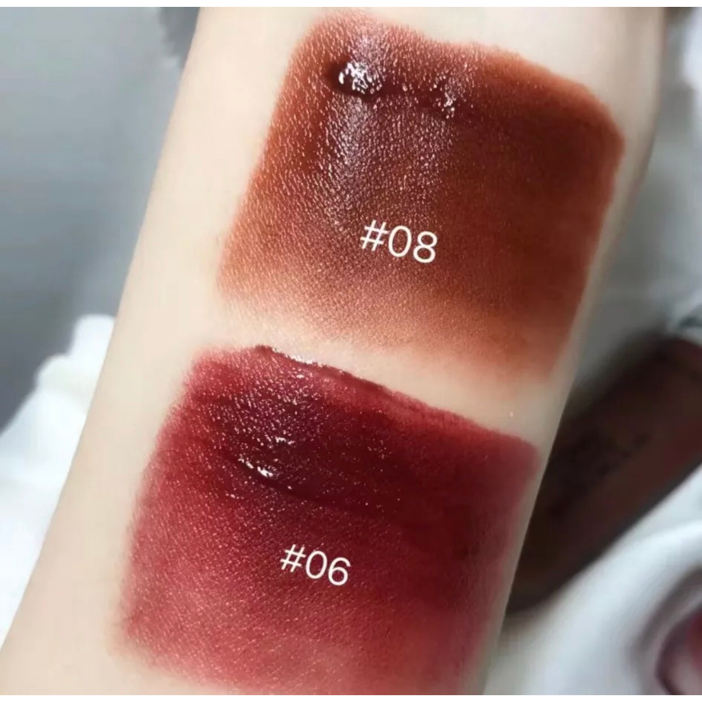 Son Kem Lì Novo Mập Đỏ Nâu 08 Chính Hãng Mềm Mịn Môi