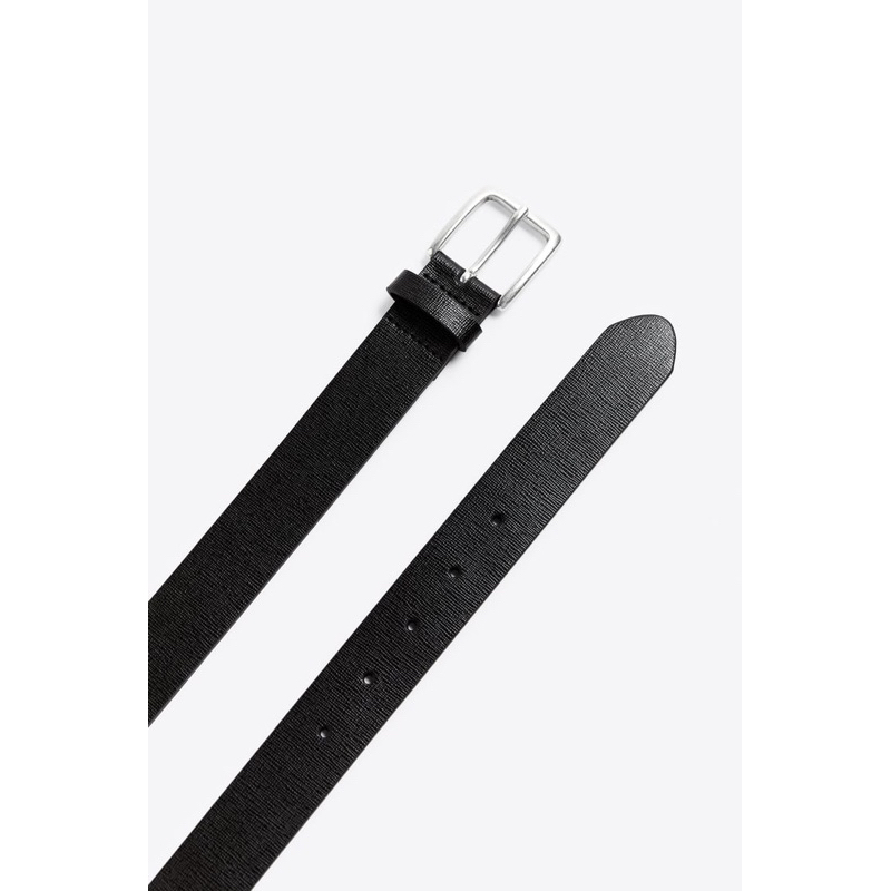 Thắt lưng da màu đen Zara authentic size 85
