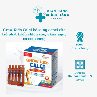 Grow kids calci - bổ sung canxi, vitamin D3 cho trẻ