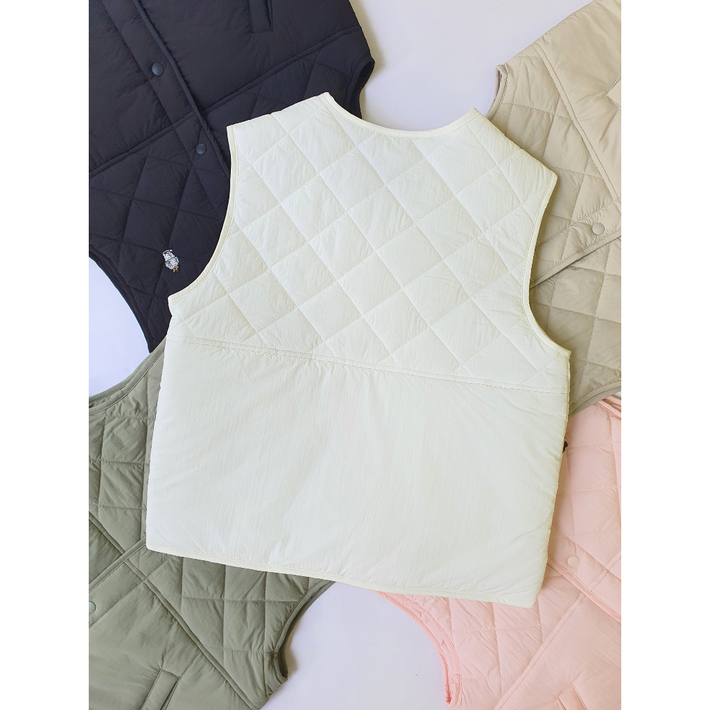 Áo gile chần bông siêu nhẹ bé trai bé gái. HA2511