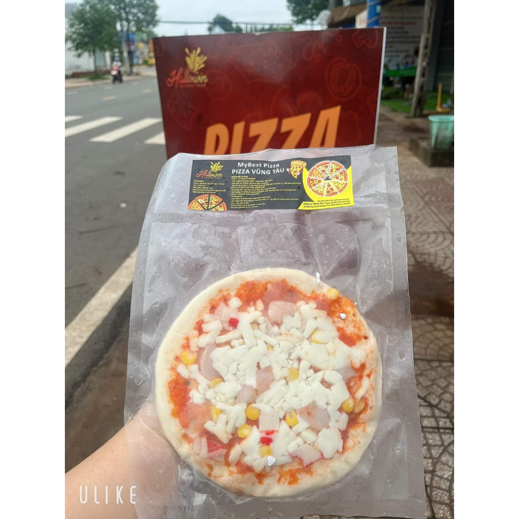 Bánh pizza bò bằm - Size 12cm, 16cm, 20cm