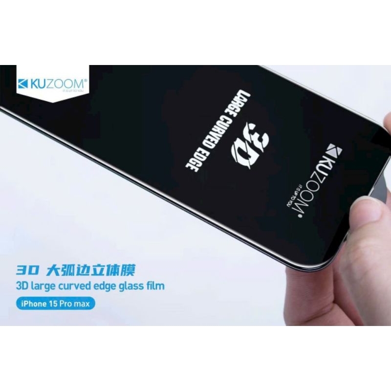 Kính cường lực Chống nhìn trộm Kuzoom cho iphone 15 pro max,15 pro,15 plus,15