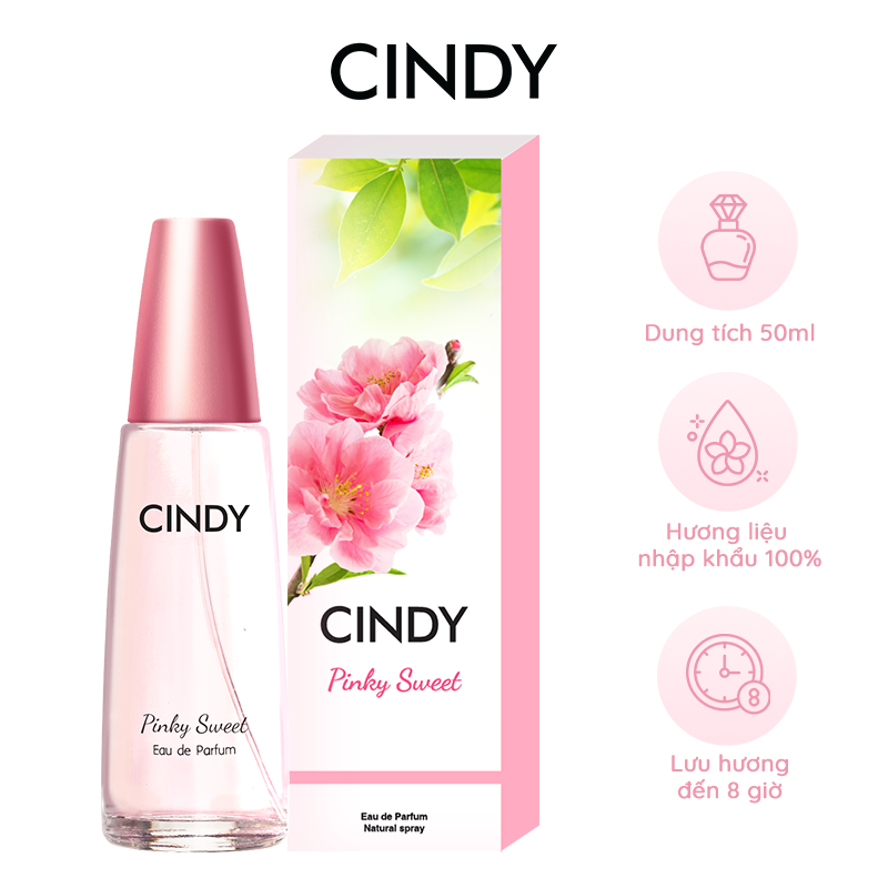 Nước Hoa Nữ Cindy Pinky Sweet 50ml