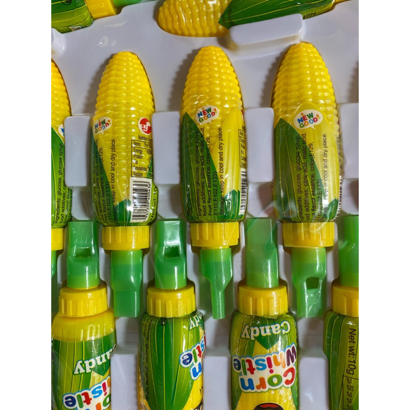 Sỉ vỉ 30 lọ kẹo xê trái cây hình bắp ngô