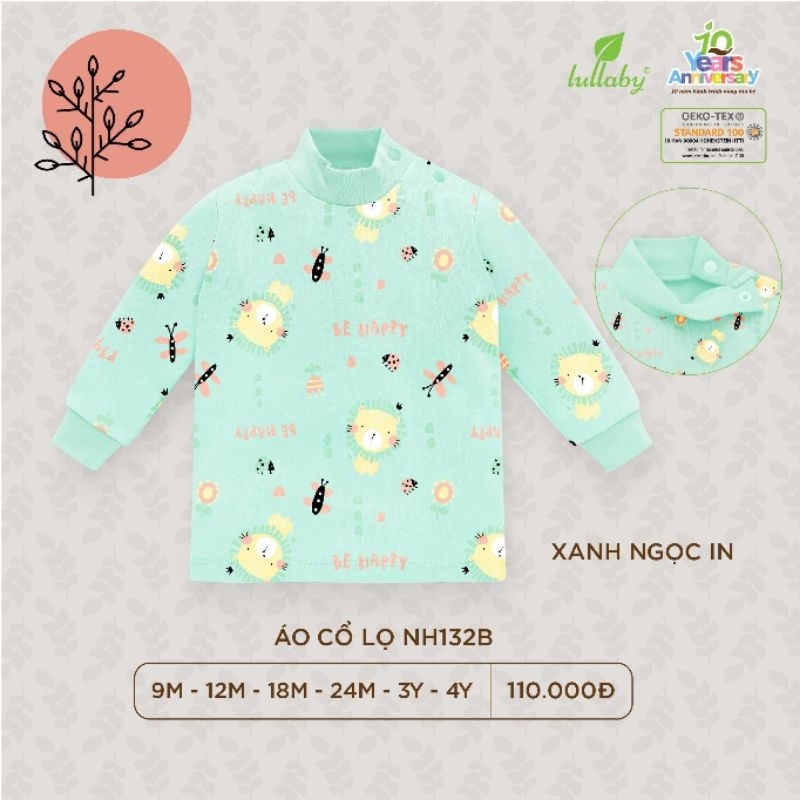 Bộ sưu tập áo cổ lọ Lullaby cho bé trai, bé gái