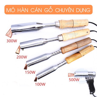 Mỏ hàn cán gỗ chuyên dụng 75w-100w-150w-200w-300w-500w - mỏ hàn cán gỗ cao cấp cho mối hàn to