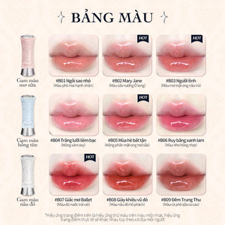 Son Bóng có màu Flower Knows sang chảnh mướt môi chính hãng