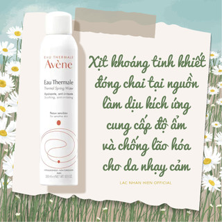 [Auth Pháp] XỊT KHOÁNG AVENE THERMAL SPRING WATER CHO DA NHẠY CẢM