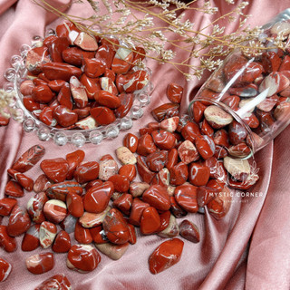 Vụn đá Red Jasper , đá thanh tẩy bài Tarot, đá thạch anh, reiki, đá phong thuỷ