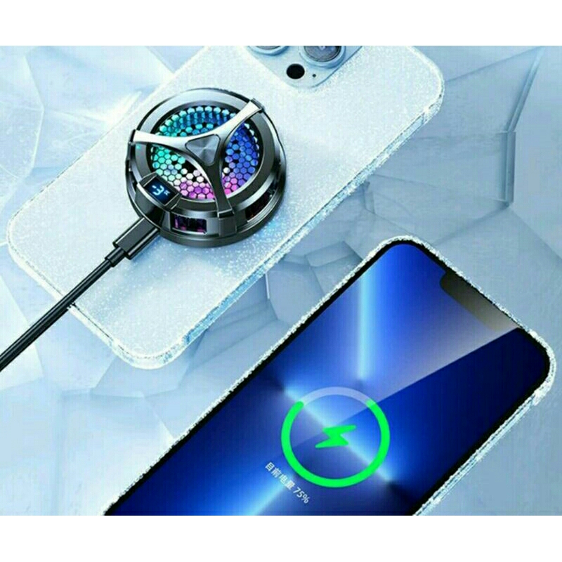 ✅Quạt tản nhiệt bán dẫn X36 pro sạc không dây siêu lạnh, làm mát bằng sò lạnh siêu mát giúp ổn đinh FPS khi chơi game