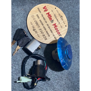Bộ khóa máy master 125,custom 125,l.a 250,cbt 125