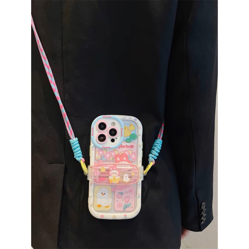Ốp Kèm Dây Đeo Iphone 14promax/13promax/13/12promax/11promax/11