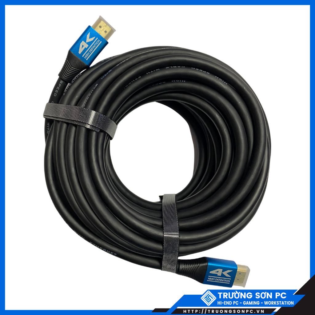 Dây HDMI HDTV 2K 4K Dài 3m 5m 10m 15m 20m | Dây Cao Cấp Full Box