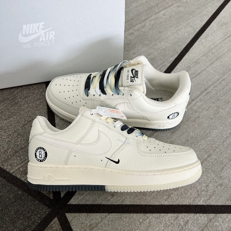 Giày Thể Thao Thấp Cổ AF1 Brooklyn - Âm Dương ( Full Box + Giấy Gói )