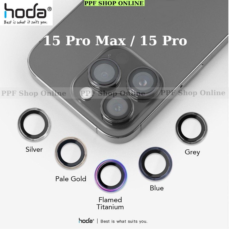 Lens Camera Hoda Sapphire cho IPhone 15 Pro Max , 15 Pro , 14 Pro Max , 14 Pro , 14 Plus , 14 , 13 Promax , 13 Pro