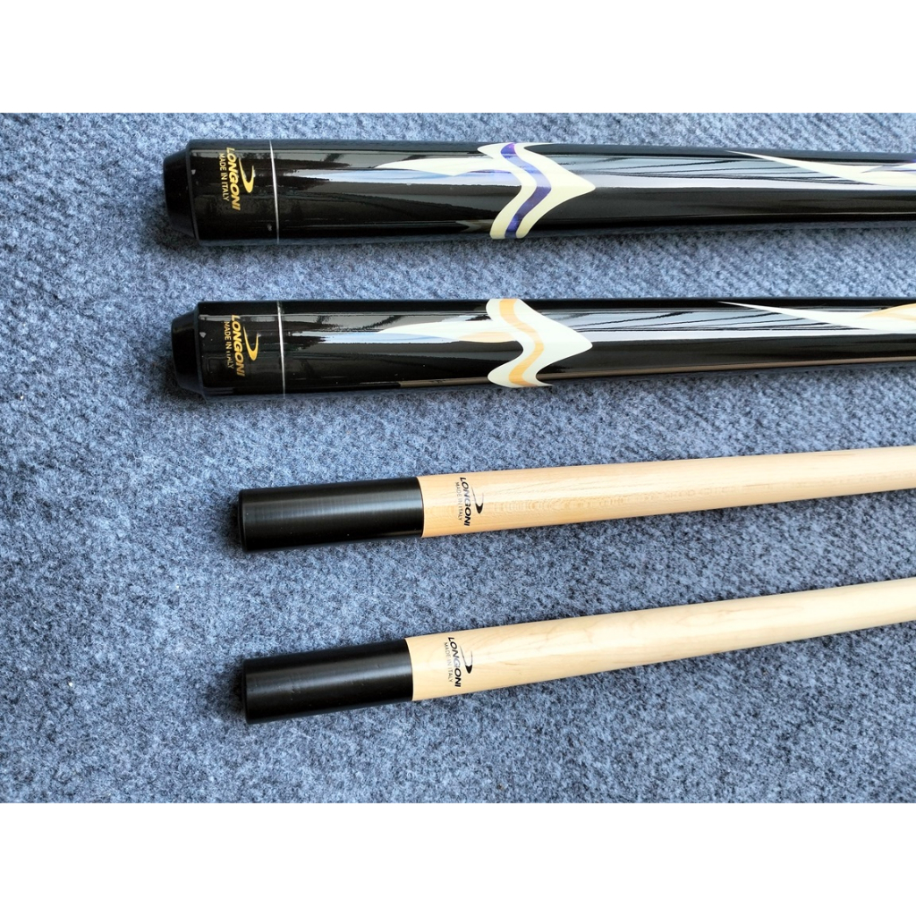 Cơ bida líp, 3 băng Longoni CUEELF ren gỗ