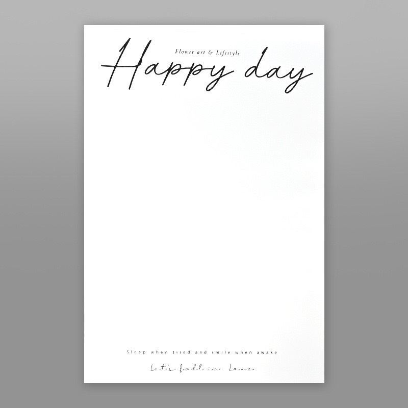 Tập 20 giấy gói hoa chữ LOVE studio khổ 30*40cm