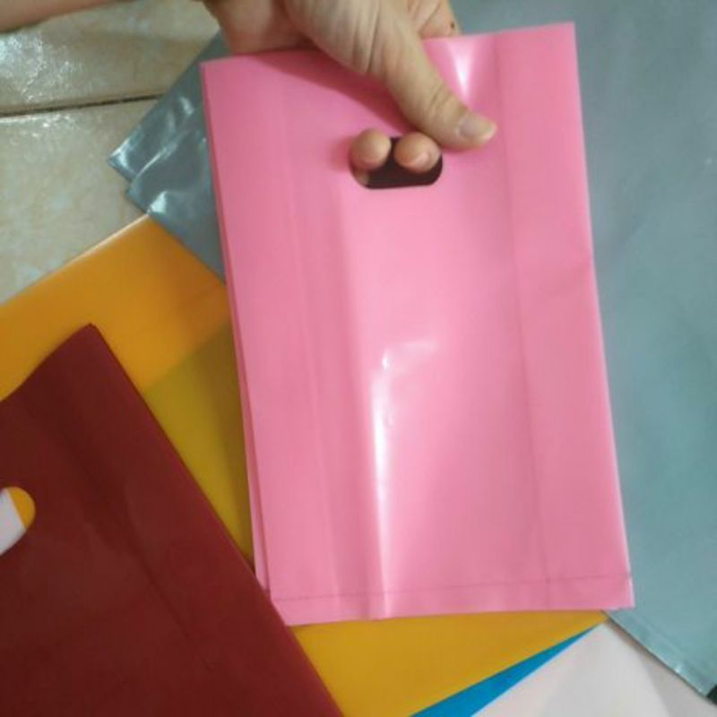 Túi Nilong HD DẺO HỘT XOÀI 200gram - 500gram - Túi HD Hồng Pastel Hàng Bóng Đẹp Dẻo và Dai