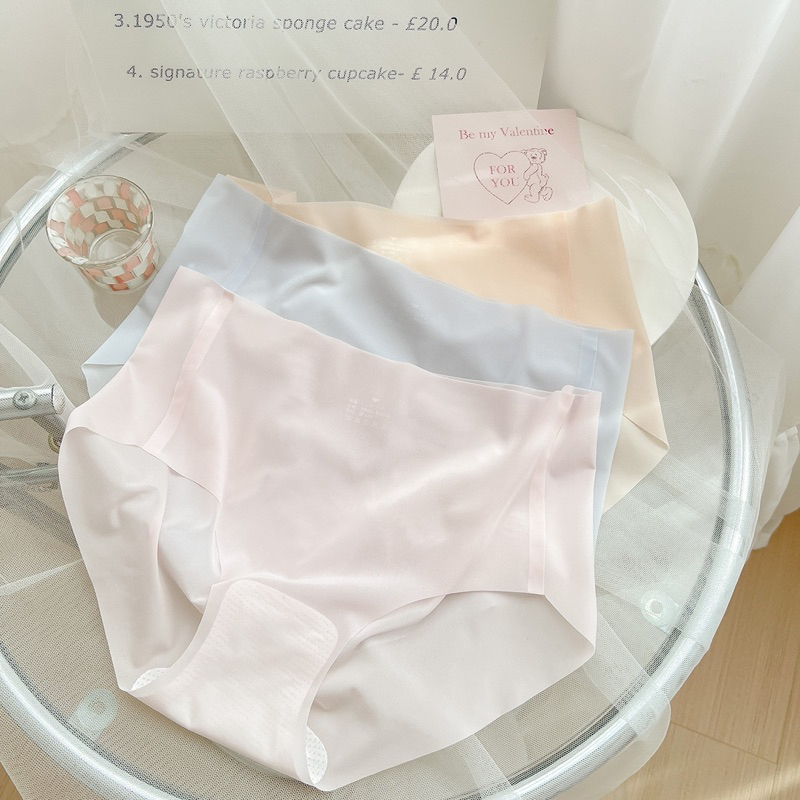 Combo 5 Quần Lót Nữ Đúc Su Cạp Cao Kháng Khuẩn Tàng Hình Thể Thao 1023