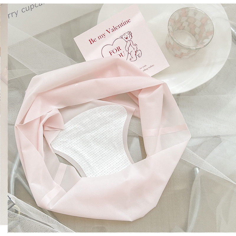 Combo 5 Quần Lót Nữ Đúc Su Cạp Cao Kháng Khuẩn Tàng Hình Thể Thao 1023