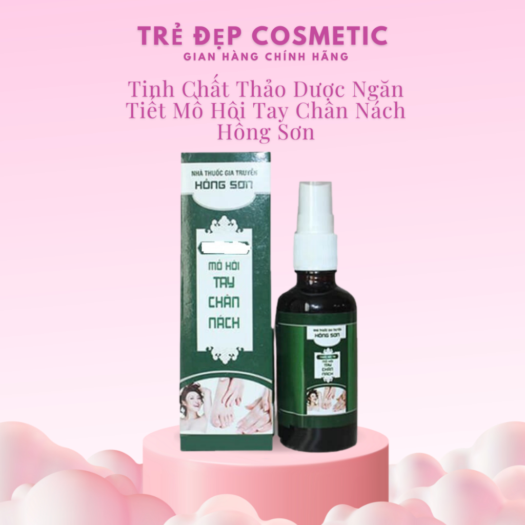 Xịt Mồ Hôi Tay Chân Thảo Dược Hồng Sơn