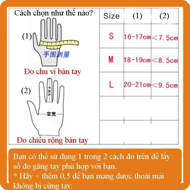 Găng Tay Gojek Chống Trượt Thoáng Khí