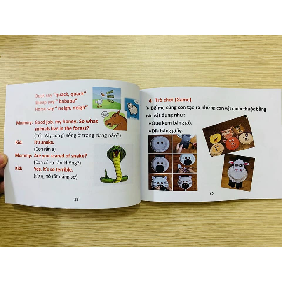 Sách - Đồng hành Tiếng Anh với con tại nhà + File nghe Mp3