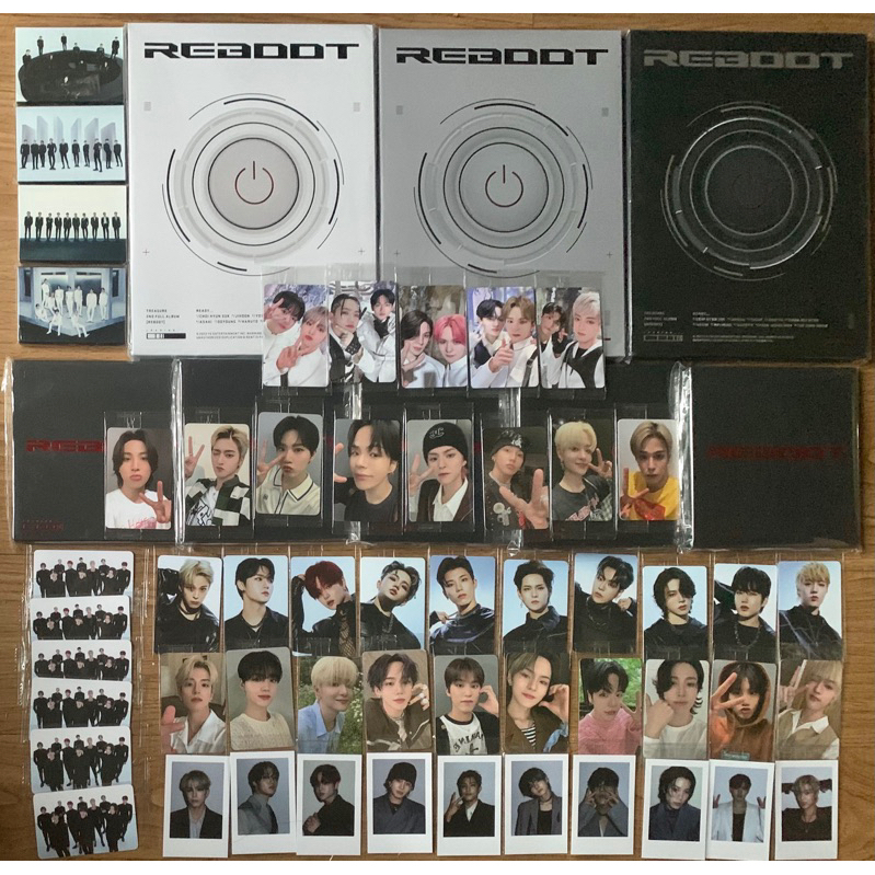 Treasure - bộ album nhạc REBOOT nguyên seal