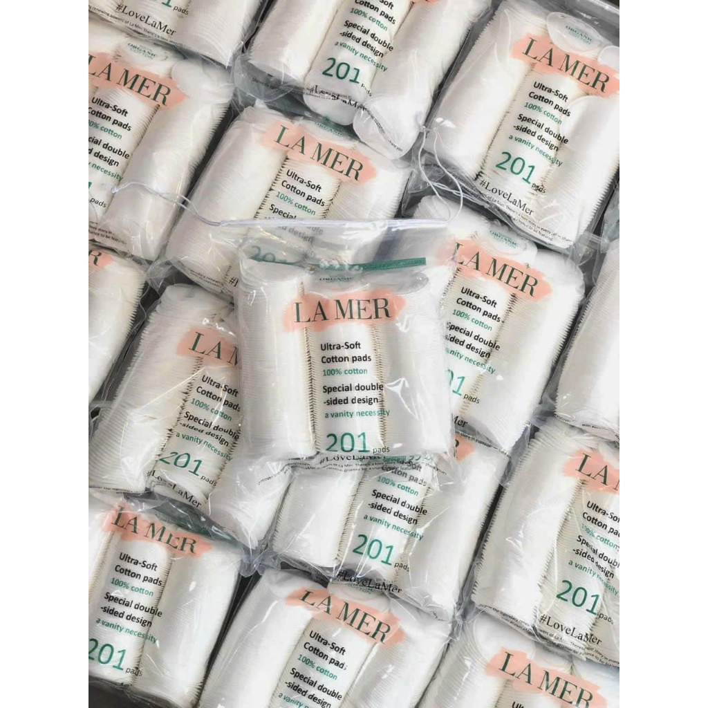 Bông Tẩy Trang Lamer 100% Cotton - Charmbeautystore