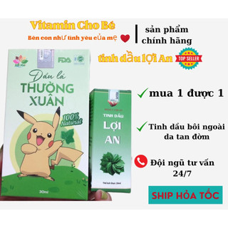 Tinh dầu lợi an kèm quà tặng