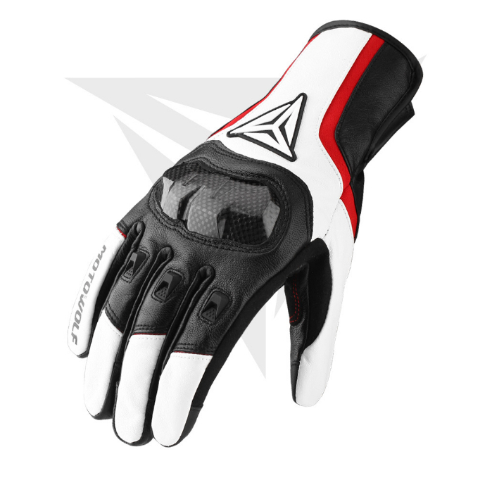 Găng tay chống nước Motowolf Đi Xe Máy Mùa Đông 3M Cotton Plus Nhung Ấm Găng Tay Chính Hãng Gù Carbon