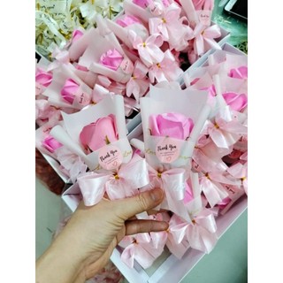 bó hoa sáp mini 1 bông