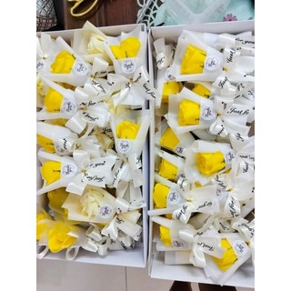 bó hoa sáp mini 1 bông