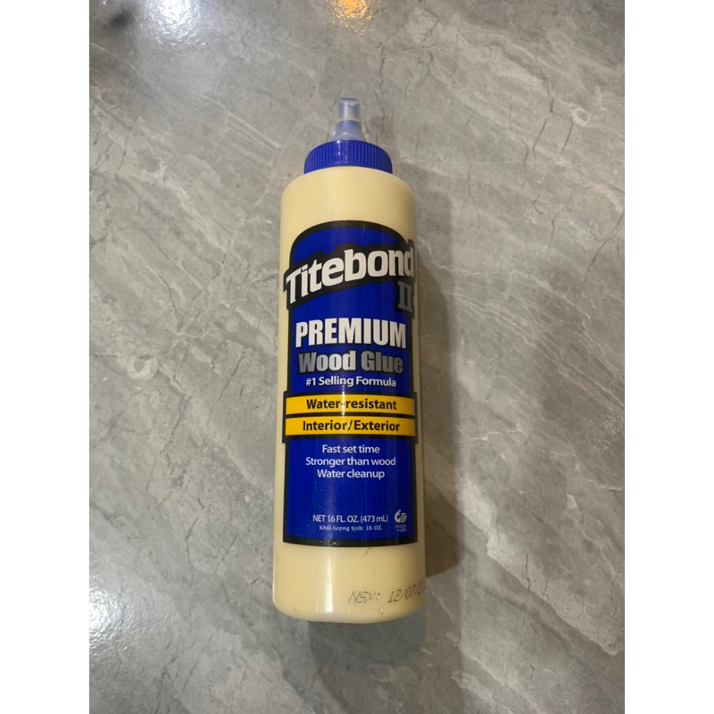 Keo dán gỗ Titebond ll Premium Wood Glue cao cấp