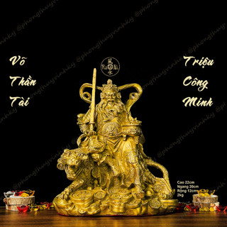 Thần Tài Triệu Công Minh - Tượng Đồng Phong Thủy