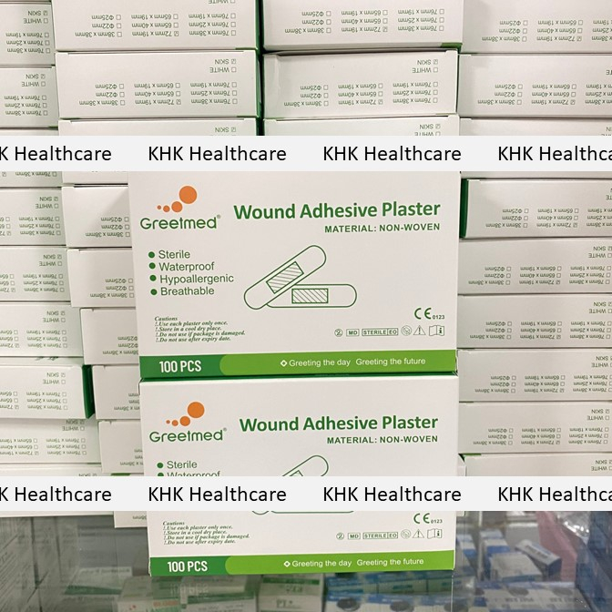 Băng gâu băng keo cá nhân sơ cứu vết thương Greetmed 72x19mm