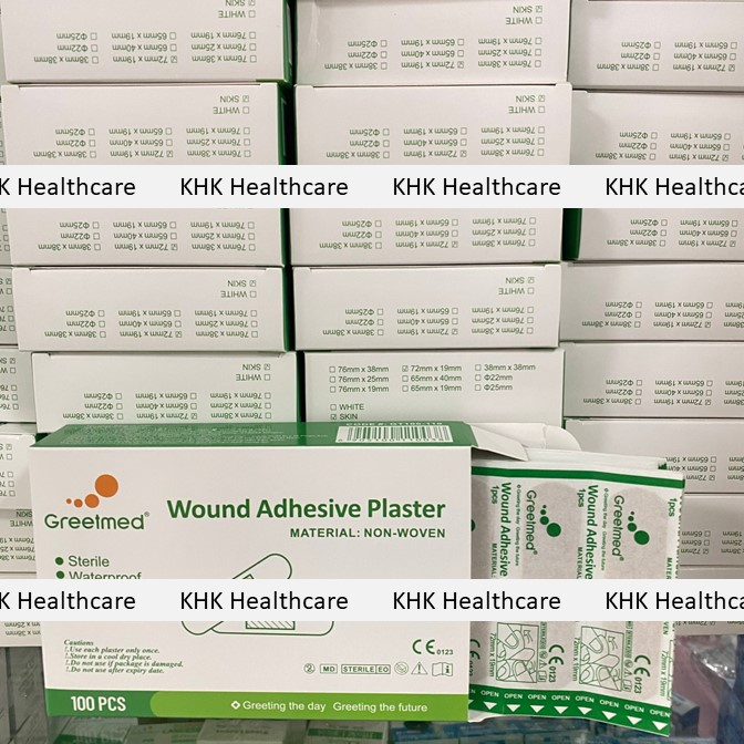Băng gâu băng keo cá nhân sơ cứu vết thương Greetmed 72x19mm