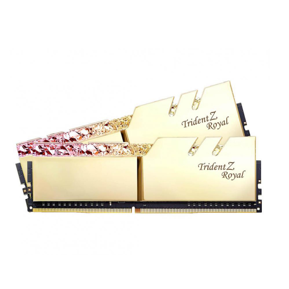 Ram máy tính GSkill Trident Z Royal 16GB  DDR4 3600Mhz Gold
