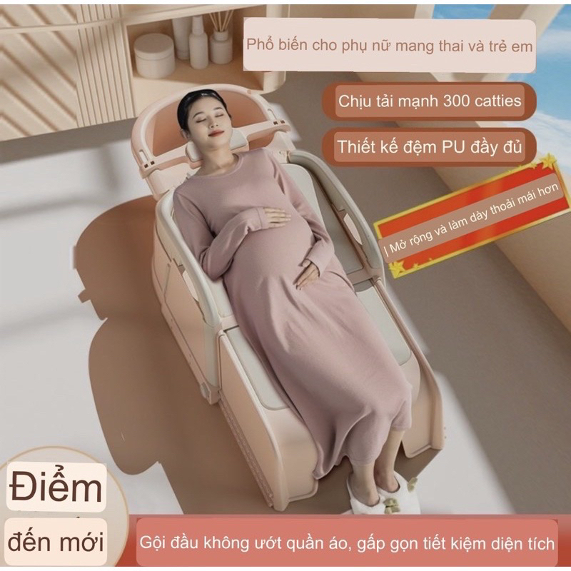 Giường gội đầu trẻ em giường gội đầu bà bầu có thể gập lại tại nhà loại 1
