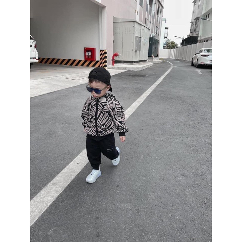 Set 3 quần nỉ da cá Za.ra cho bé trai siêu đẹp size từ 12-24 cân