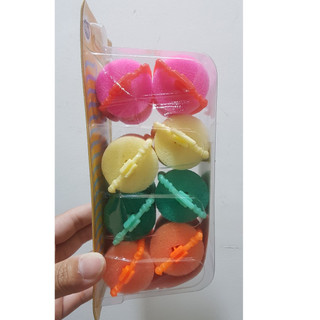 (1 Cái) Cuốn Mút Tóc-Lô Uốn Tóc Mút Goody Màu Hồng