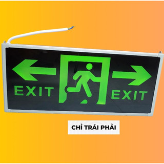 Đèn Exit, Đèn Thoát Hiểm, Chỉ Lối Thoát 2 Mặt
