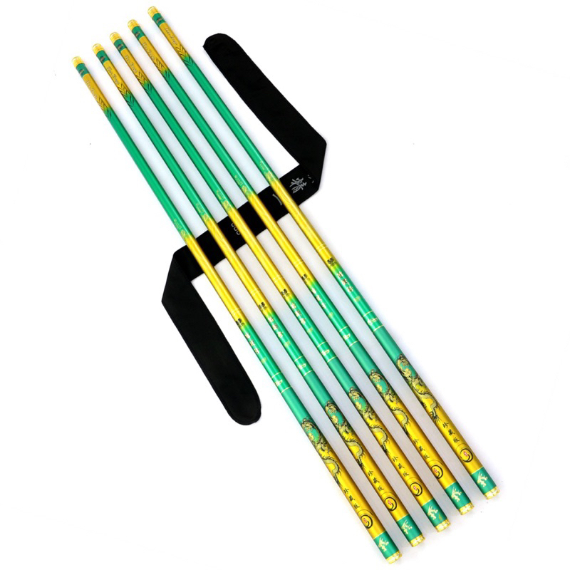 Cần câu tay thanh long 5h tặng túi vải ngọn phao trục lươi